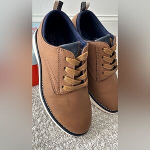 Cat & Jack Brown Oxford Boys Shoes